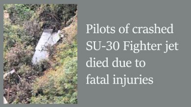 एसयू-30 के पायलटों की गंभीर चोटों से हुई मौत