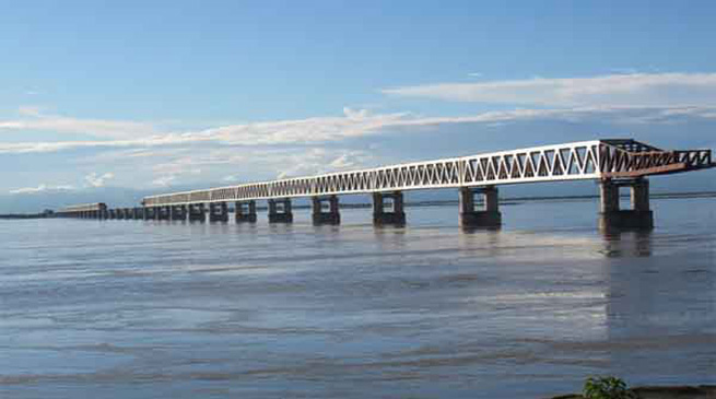 25 दिसंबर 2017 को होगा बोगीबील पुल का उद्घाटन