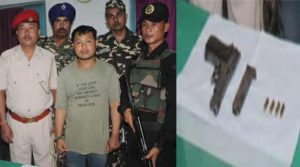 असम:  पिस्तौल के साथ एनडीएफबी (एस) कैडर गिरफ्तार 