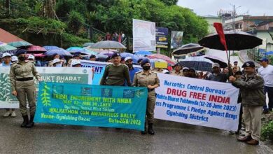 सिक्किम: ग्यालशिंग जिले में 'नशीली दवाओं के दुरुपयोग और अवैध तस्करी के खिलाफ अंतर्राष्ट्रीय दिवस'