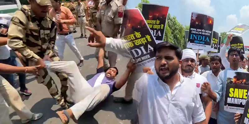 Manipur Viral Video: कांग्रेस का संसद से सड़क तक विरोध प्रदर्शन, मणिपुर सीएम के इस्तीफे की मांग