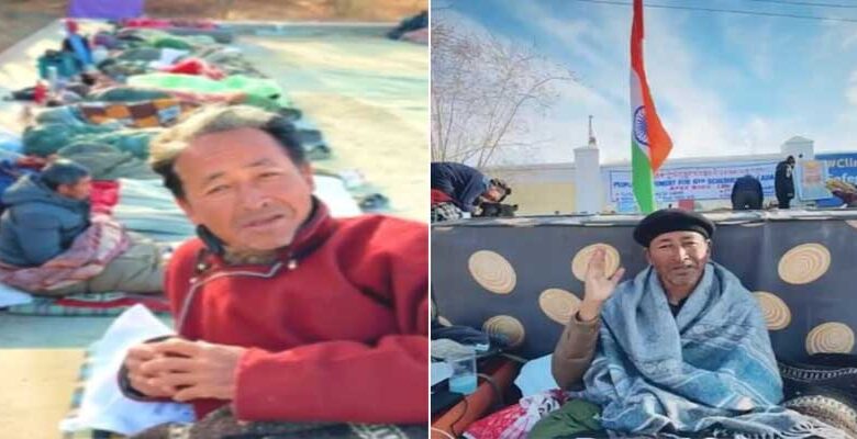 LADAKH-सोनम वांगचुक का 21 दिन का उपवास, सरकार चुप, एकजुटता दिखा रहे लोग!