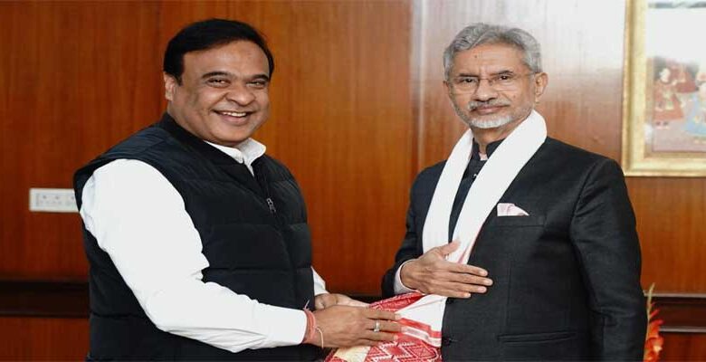 असम के मुख्यमंत्री ने केंद्रीय विदेश मंत्री से मुलाकात की; असम अवसंरचना एवं निवेश शिखर सम्मेलन को सफल बनाने के लिए सहयोग मांगा