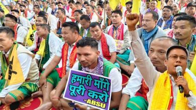 नई दिल्ली- बोडो संगठनों का जंतर-मंतर पर जोरदार प्रदर्शन