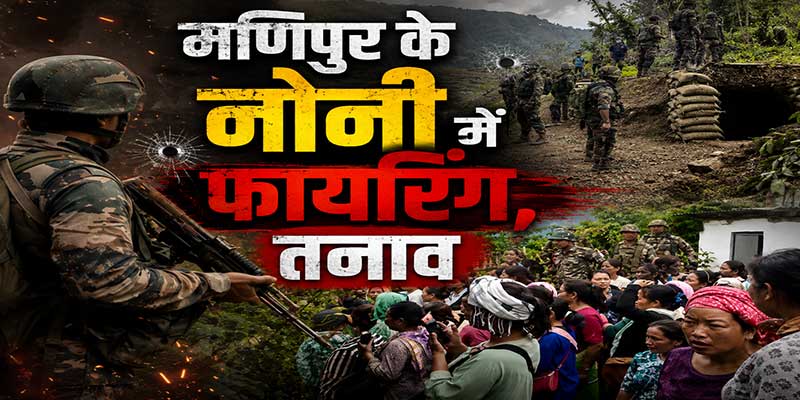 मणिपुर के नोनी जिले में गोलीबारी: नागा विलेज गार्ड का एक सदस्य मारा गया, पांच घायल