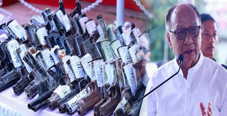 Manipur में अवैध हथियार जमा करने के लिए 15 दिन की मोहलत, CM खेमचंद सिंह ने दी सख्त चेतावनी