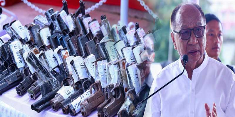 Manipur में अवैध हथियार जमा करने के लिए 15 दिन की मोहलत, CM खेमचंद सिंह ने दी सख्त चेतावनी